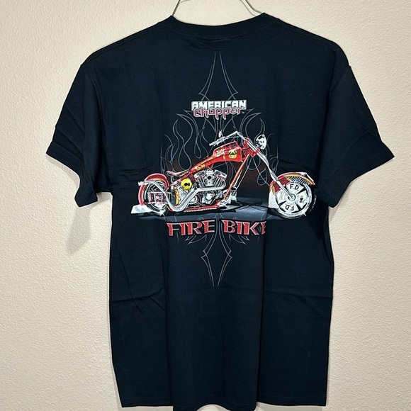 AMERICAN CHOPPER Black Vintage T-Shirt, Size L, NWT - Picture 5 of 6